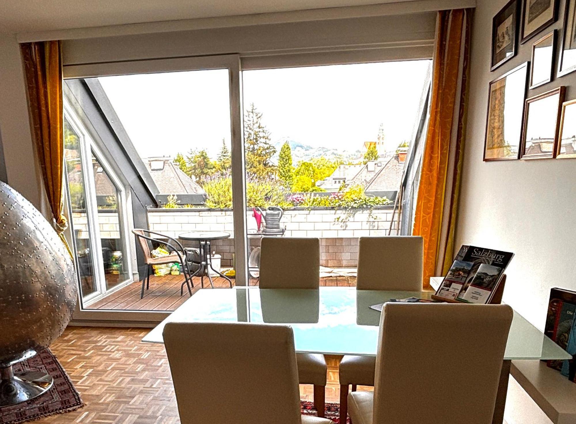 Ruhiges Apartment Mit Dachterrasse In Salzburg Eksteriør billede